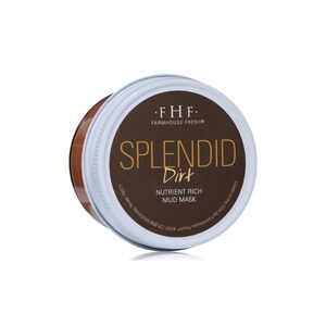 FarmHouse Fresh - Splendid Dirt Mud Mask (3.2 oz) - Face Pore Cleanser Detox